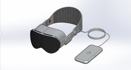 Apple Vision Pro VR眼镜 - 带电池缩略图